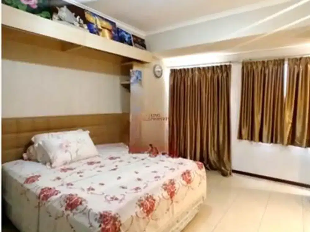 Tinggal bawa koper! Siap huni Disewakan studio furnished Apartemen Royal Mediteterania Garden selangkah ke Central park mall