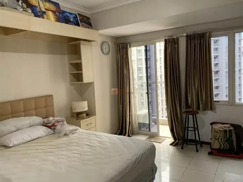 Tinggal bawa koper! Siap huni Disewakan studio furnished Apartemen Royal Mediteterania Garden selangkah ke Central park mall