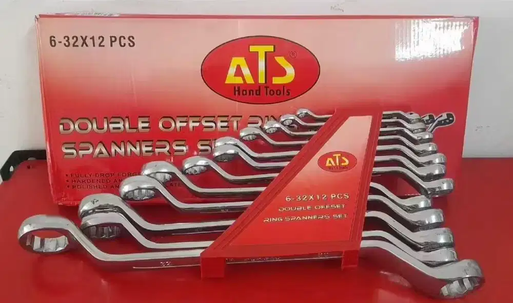 Kunci Ring Ring ATS 6-32 12 pcs