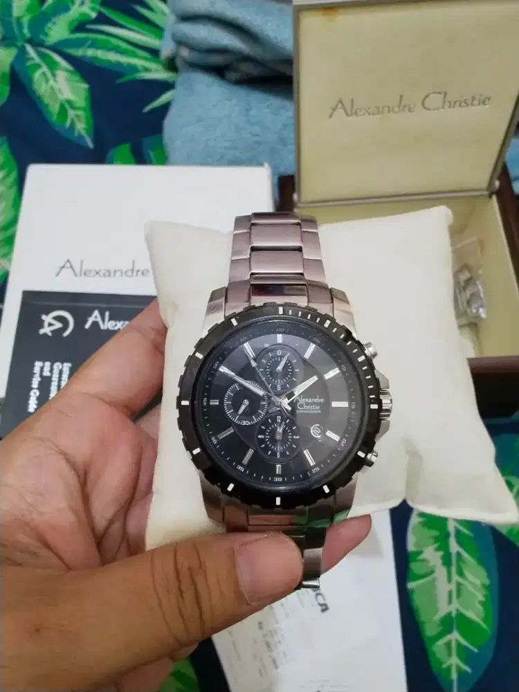 Jam tangan Alexanderchristy fullset lengkap