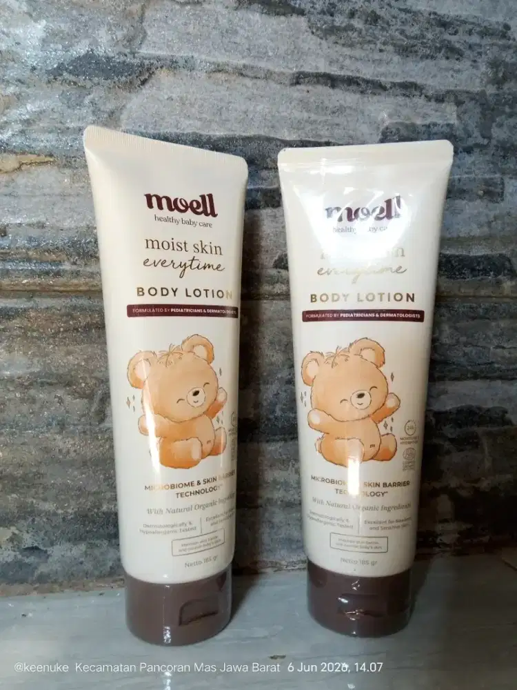 Body lotion moell 185gr