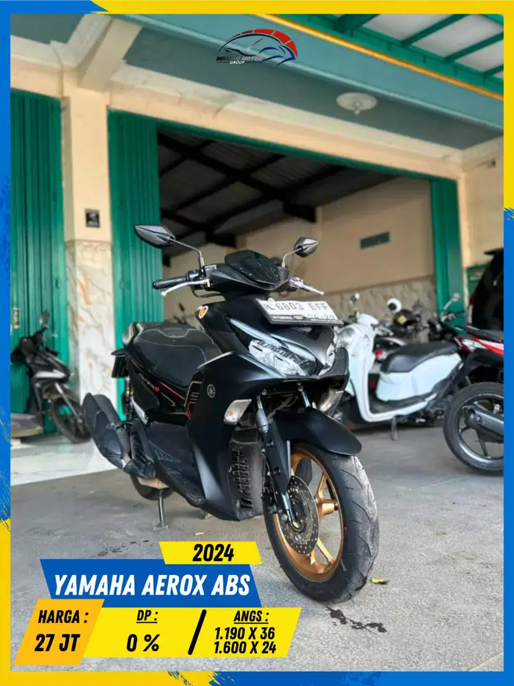 YAMAHA AEROX ABS 2024 NEGO TIPIS MASZEEHH HIKMAH MOTOR KEPUH MALANG