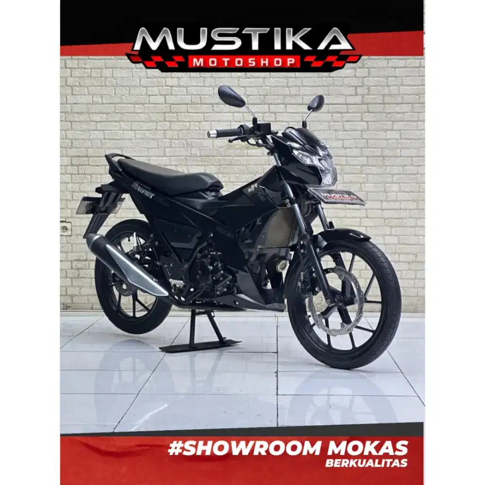 Perfect Condition!!Satria Fu 2017 Black Predator N Asli Mulus-Mustika