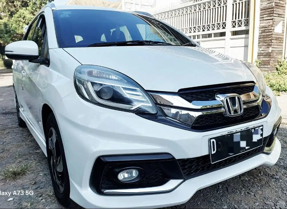 Mobilio RS AT matik 2017/2016 putih mutiara km low pajak isi