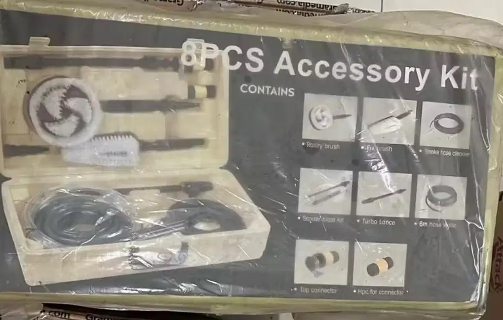 Aksesoris Alat Steam Cuci Mobil 8 pcs / Accesorry Car Steam