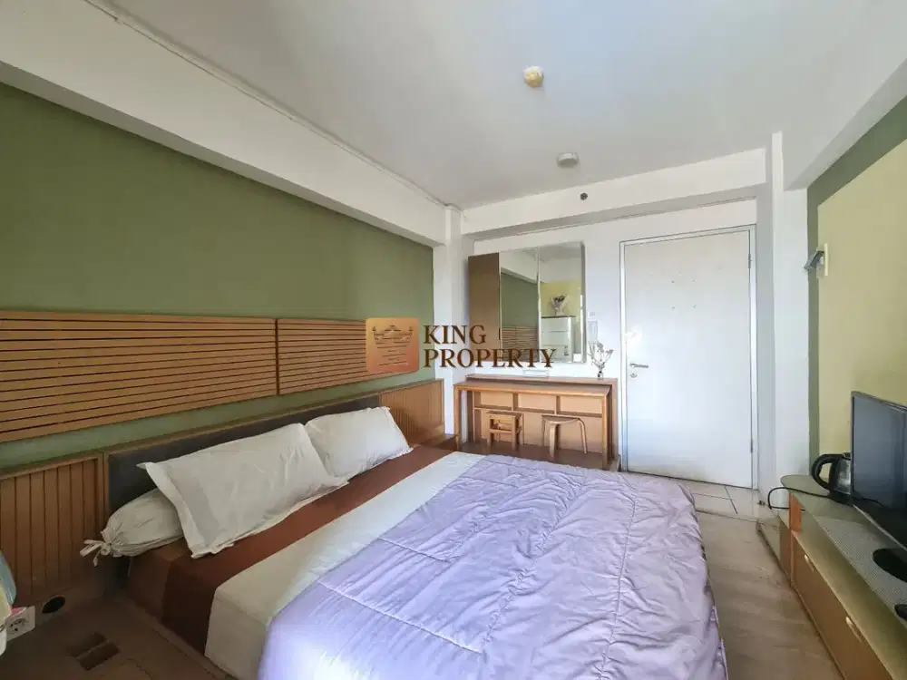 Paling Worth It! Studio 21m2 Apartemen Green Bay Pluit Greenbay Bonus Furnished Lengkap, Tinggal Bawa Koper