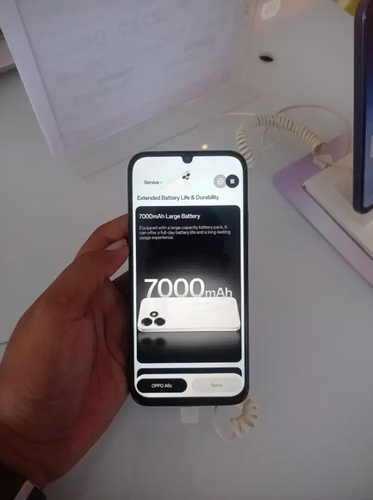 OPPO A6C PROMO CICILAN BUNGA RENDAH DAN TANPA DP, SYARAT KTP SAJA
