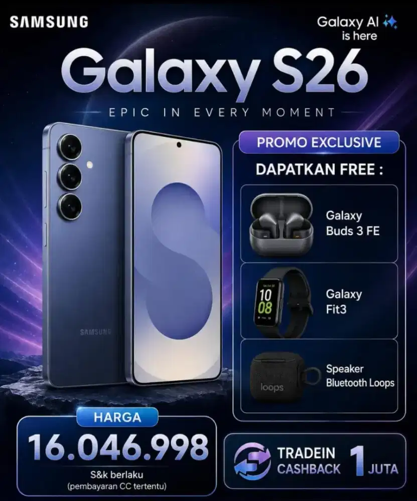 Samsung galaxy S26 12/256