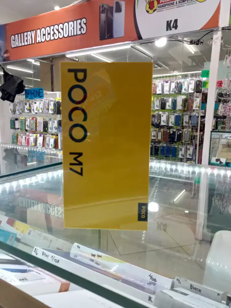 Poco M7 8/256gb New Garansi Resmi
