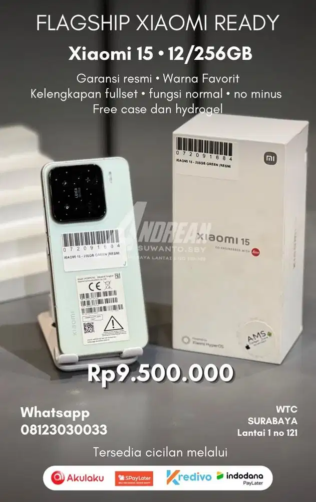 xiaomi 15 12/256 resmi