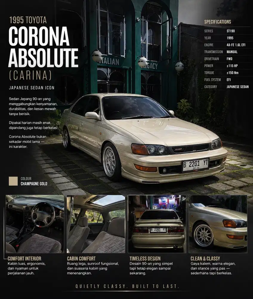 Toyota Corona 1995 Bensin