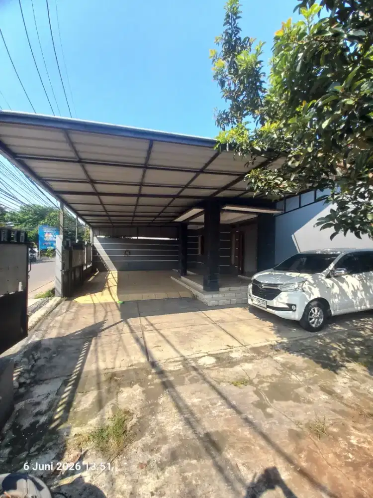 Di Sewakan Kontrakan Rumah 1 Lantai - Limo Depok Kota - Pinggir Jalan