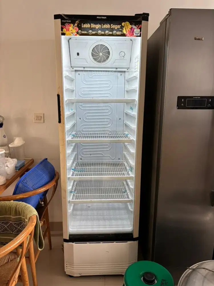 Polytron Showcase Pendingin Chiller 4 Rak 1 Pintu