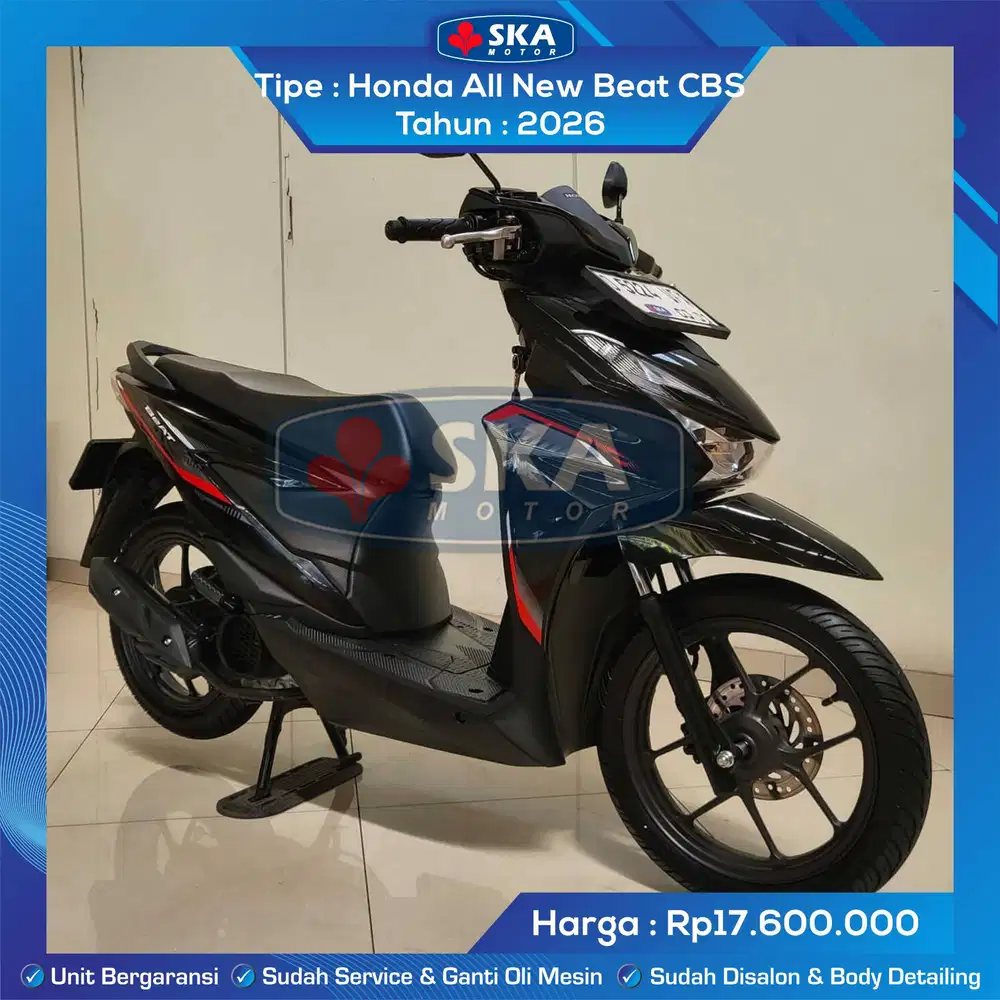 Honda All New Beat CBS Tahun 2026