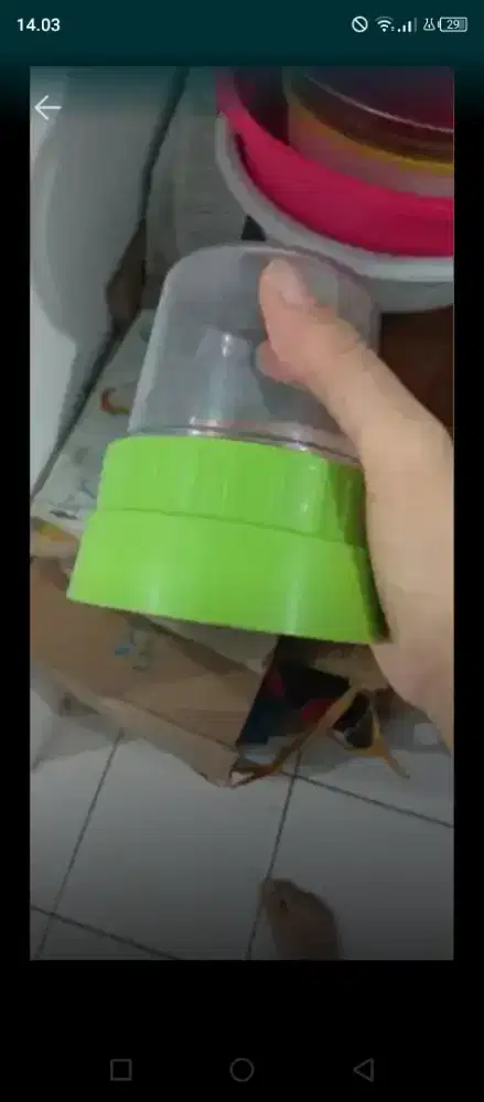 Wadah blender satuan ada 2