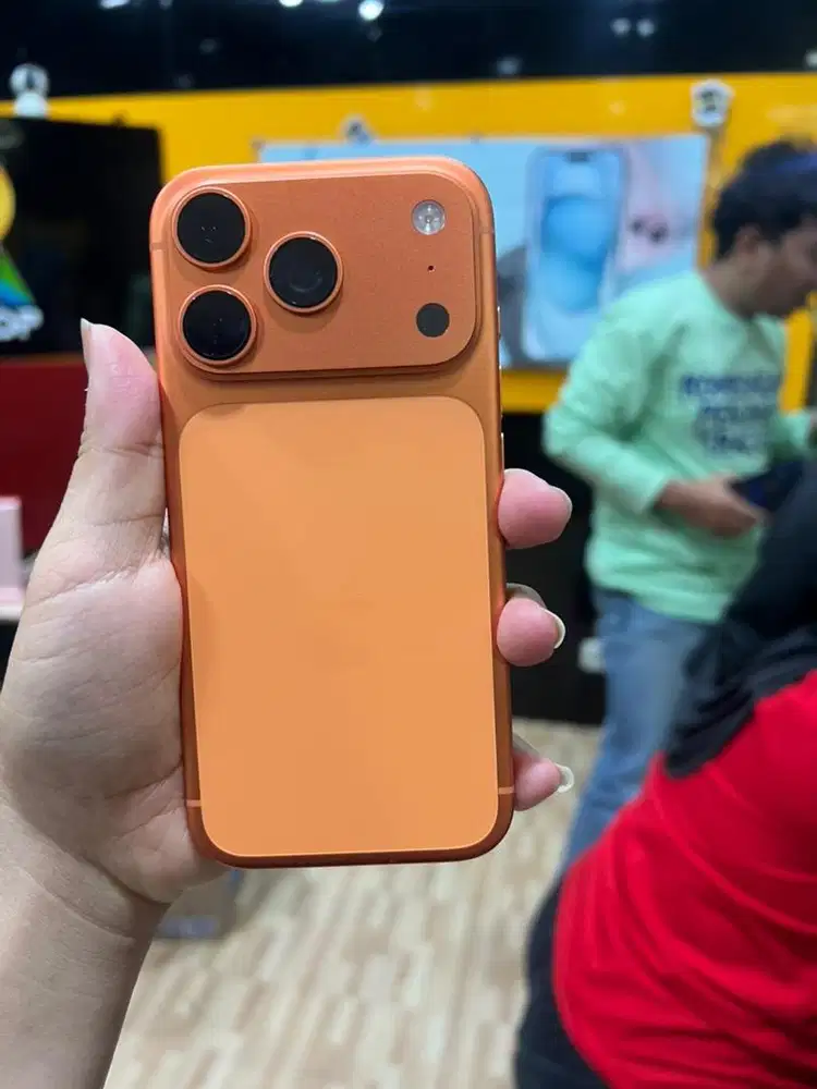 Dijual 17 pro 256 orange, garansi resmi ibox