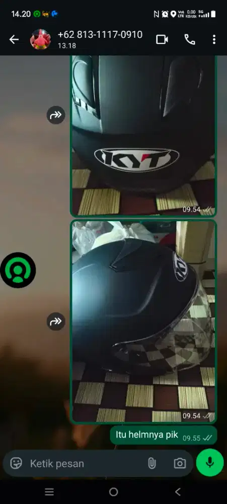 Dijual helm kyoto