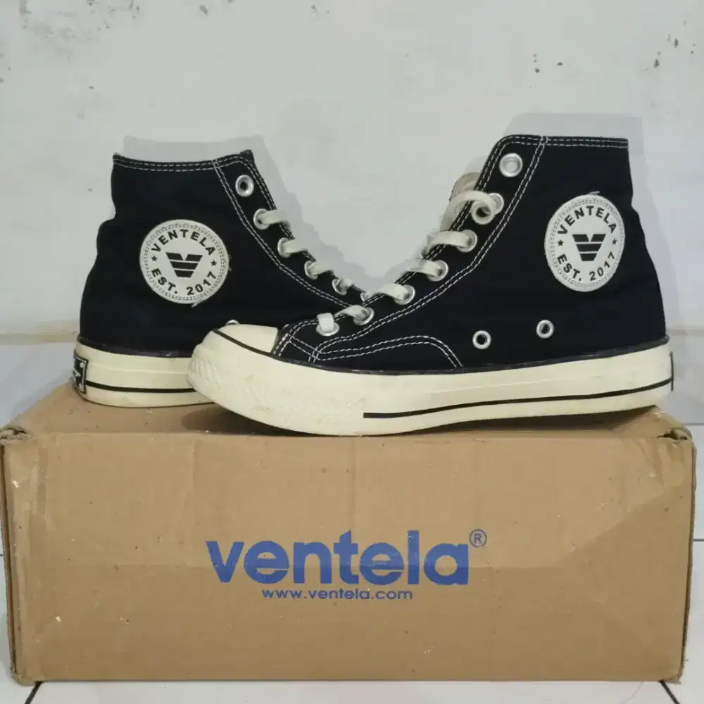Ventela Bts High Black Natural