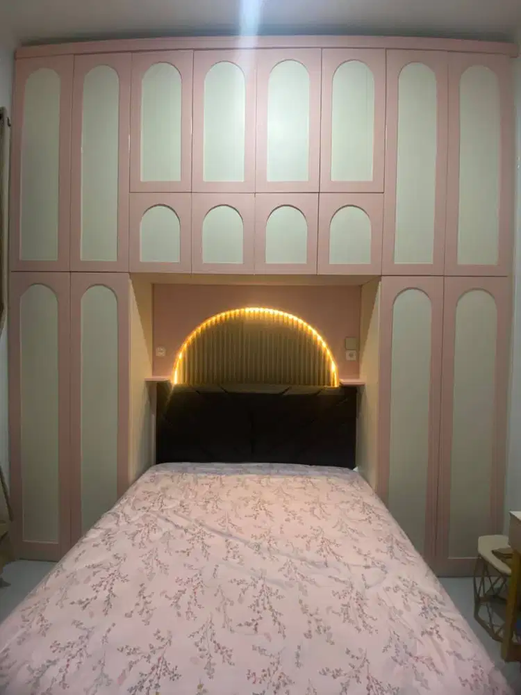 Wardrobe custom full plafon/lemari pakaian custom/lemari kamar