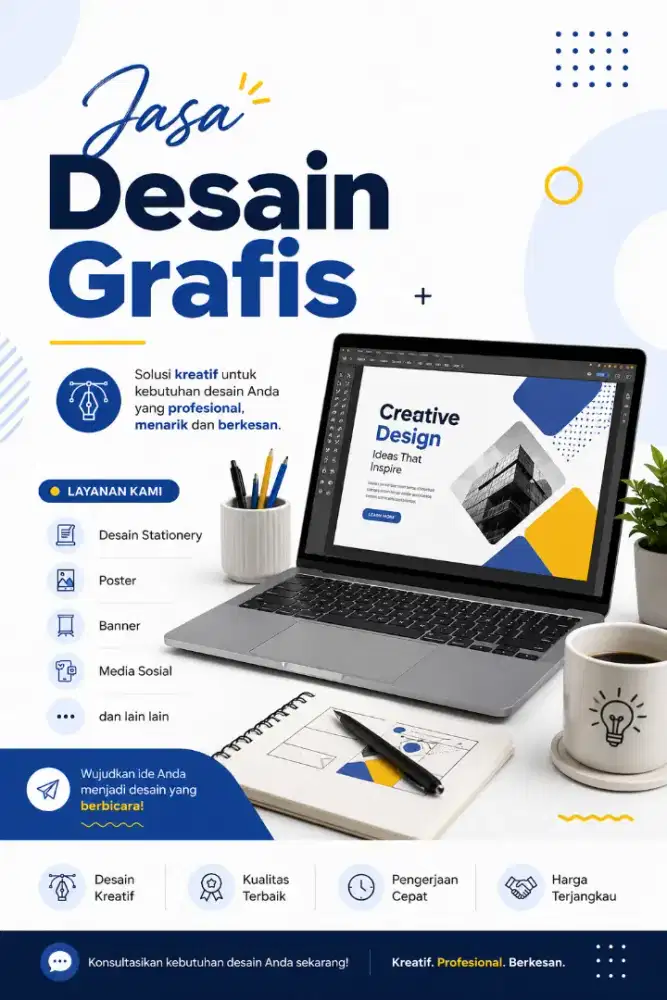 Jasa Desain Grafis | Poster, Corporate Desain, Logo Branding, Banner