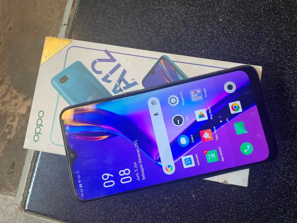 Oppo a12 4/64 fullset