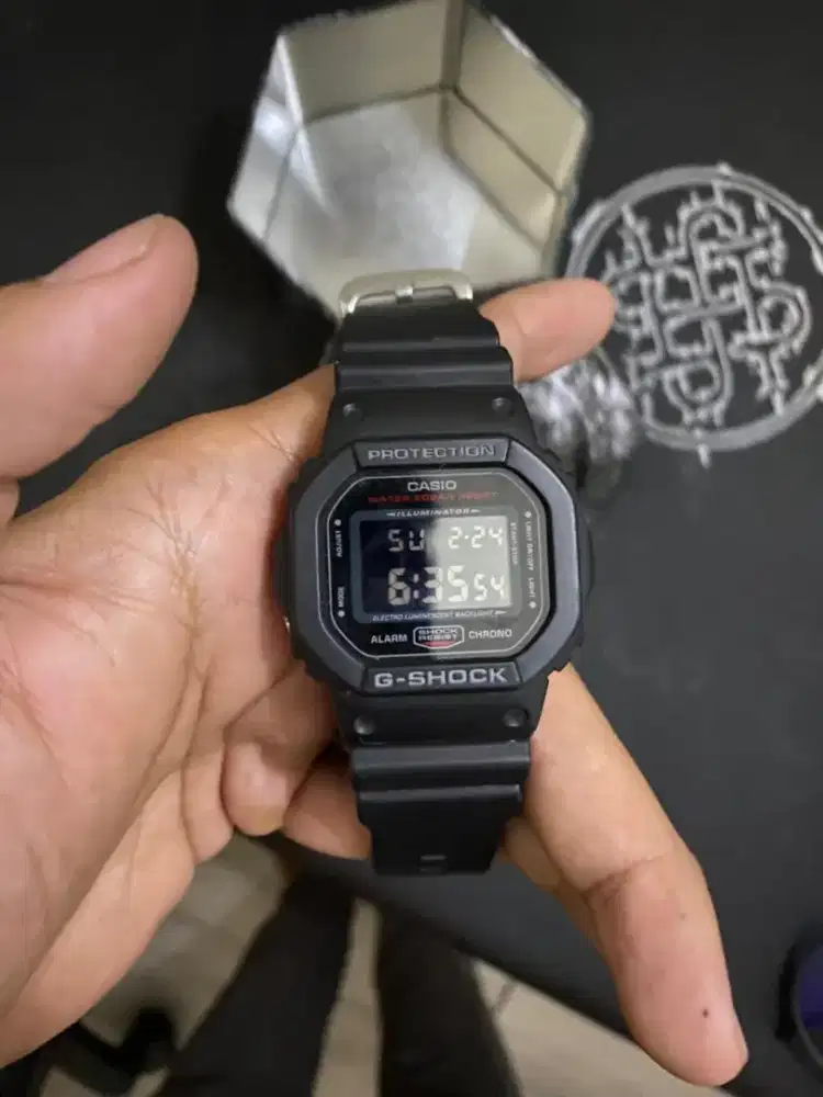 Jam Tangan Gshock ORI DW5600 Bisa Nego