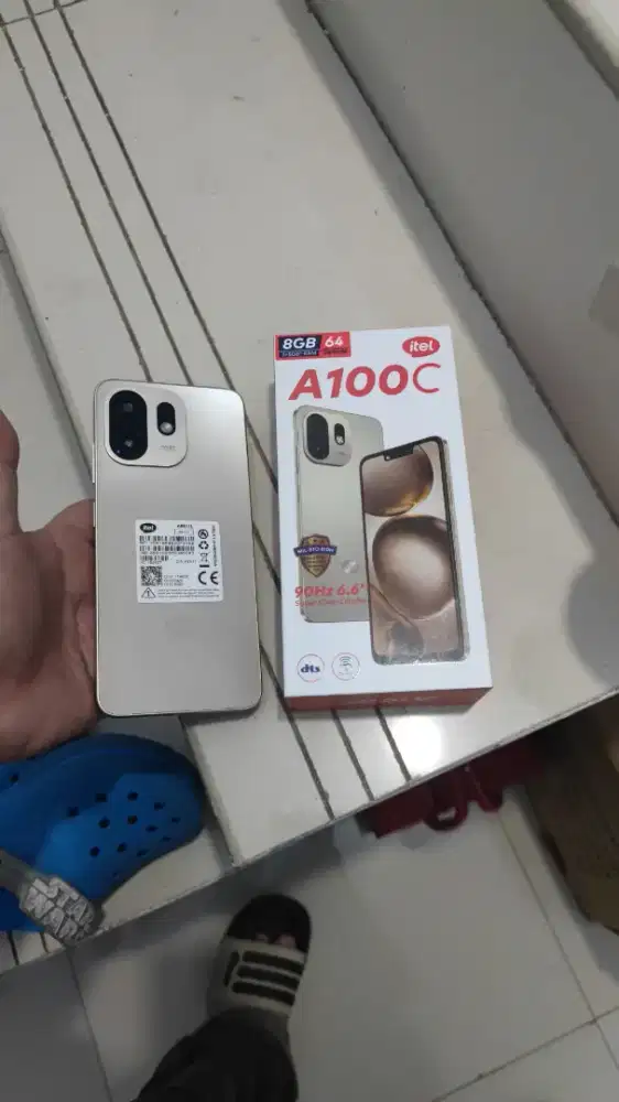 Itel a100c ram 3+8/64gb lengkap