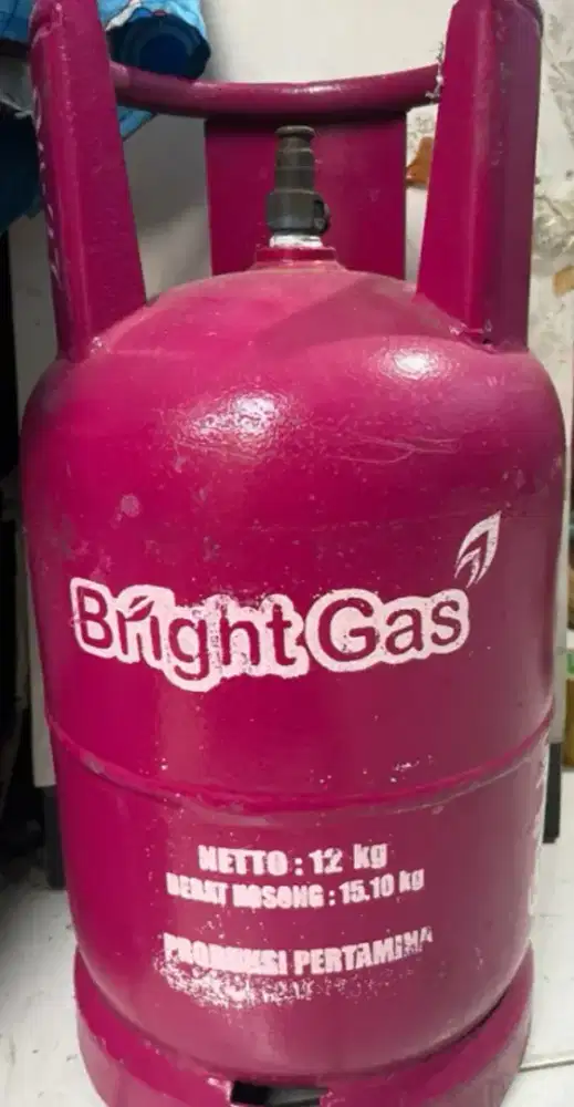 Dijual tabung gas kosong 12kg  warna pink