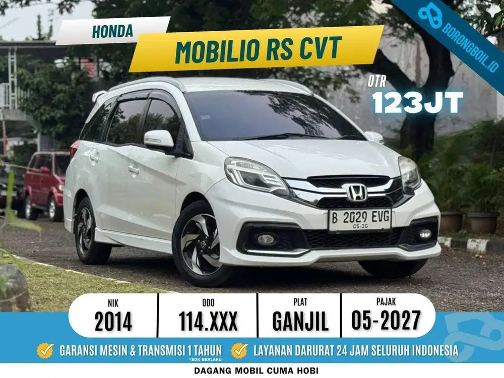 Mobilio rs cvt 2014 Putih
