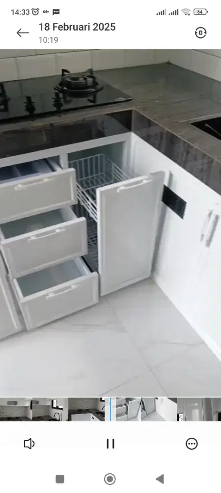 Kichenset dapur almunium