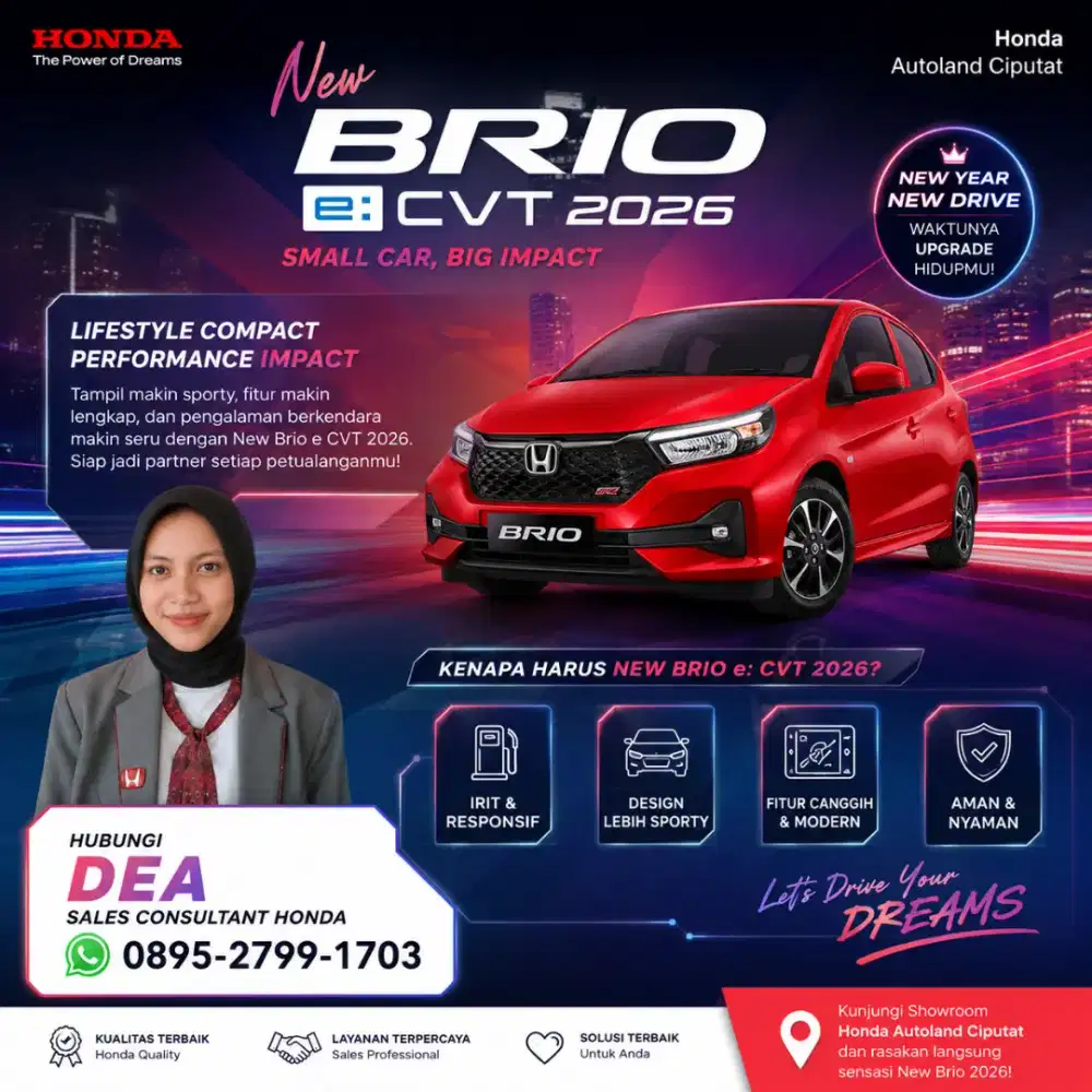 New Brio E Cvt 2026
