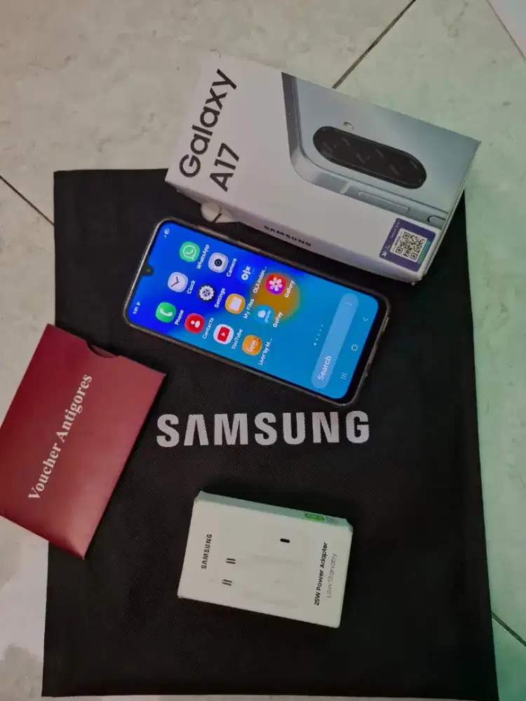 Hp samsung murah A17 garansi full set no minus