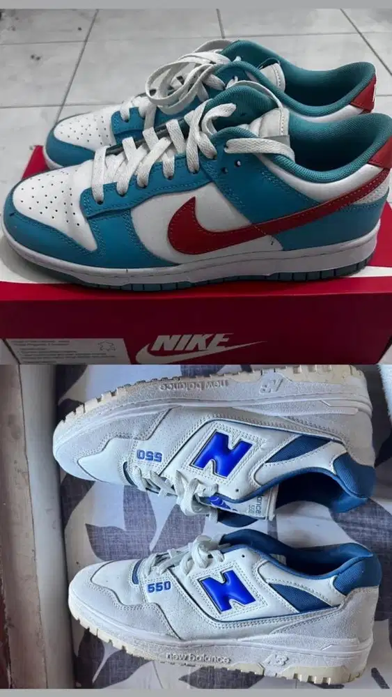 NB 550 & Nike (legit)