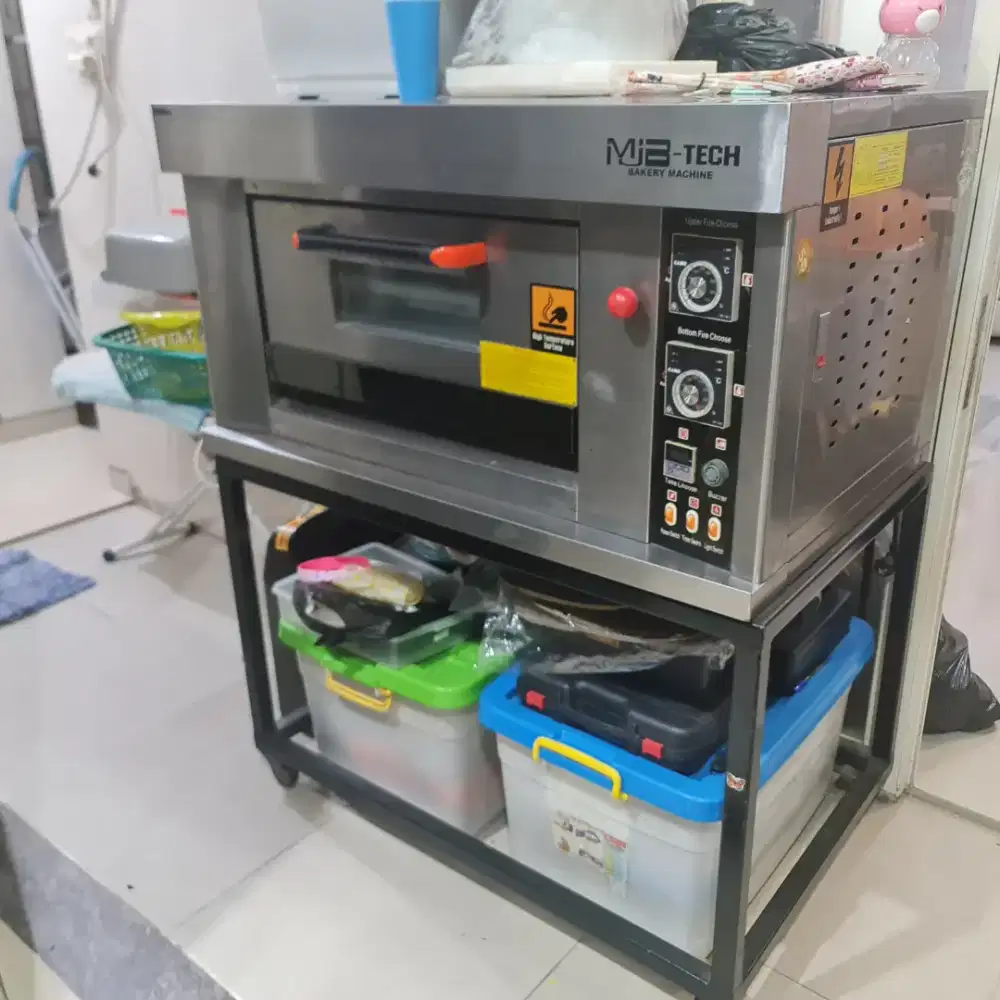 Oven 1 deck ukuran loyang 50x30