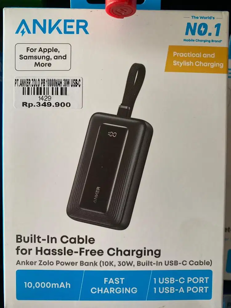 ANKER ZOLO PB 10000MAH 30W
