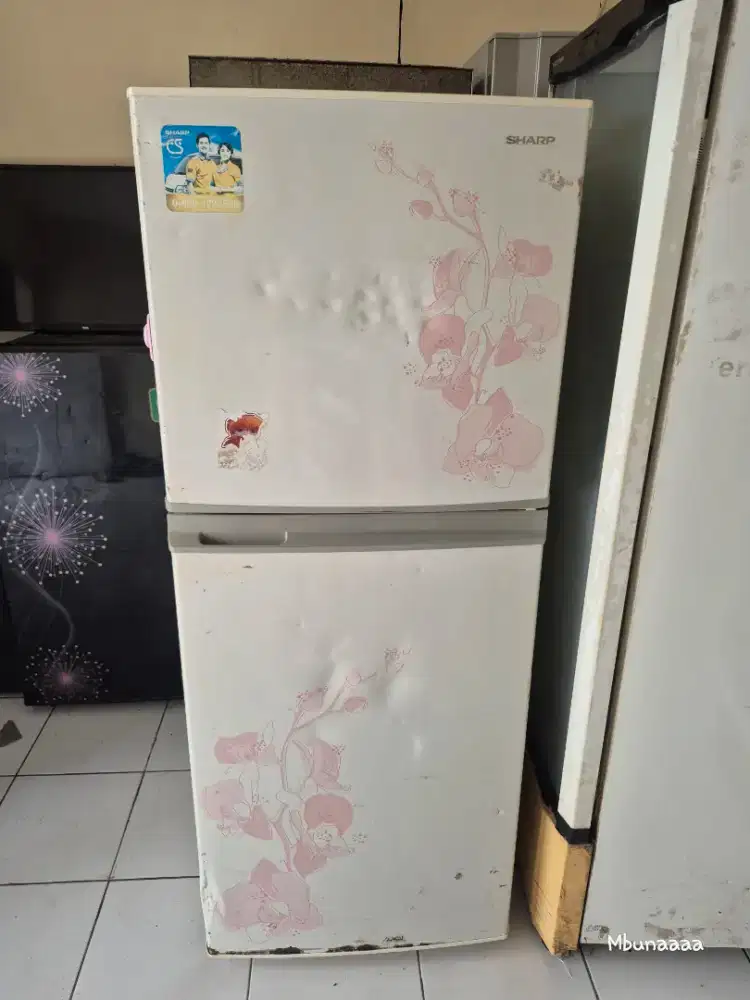 Kulkas 2pintu Sharp orisinil