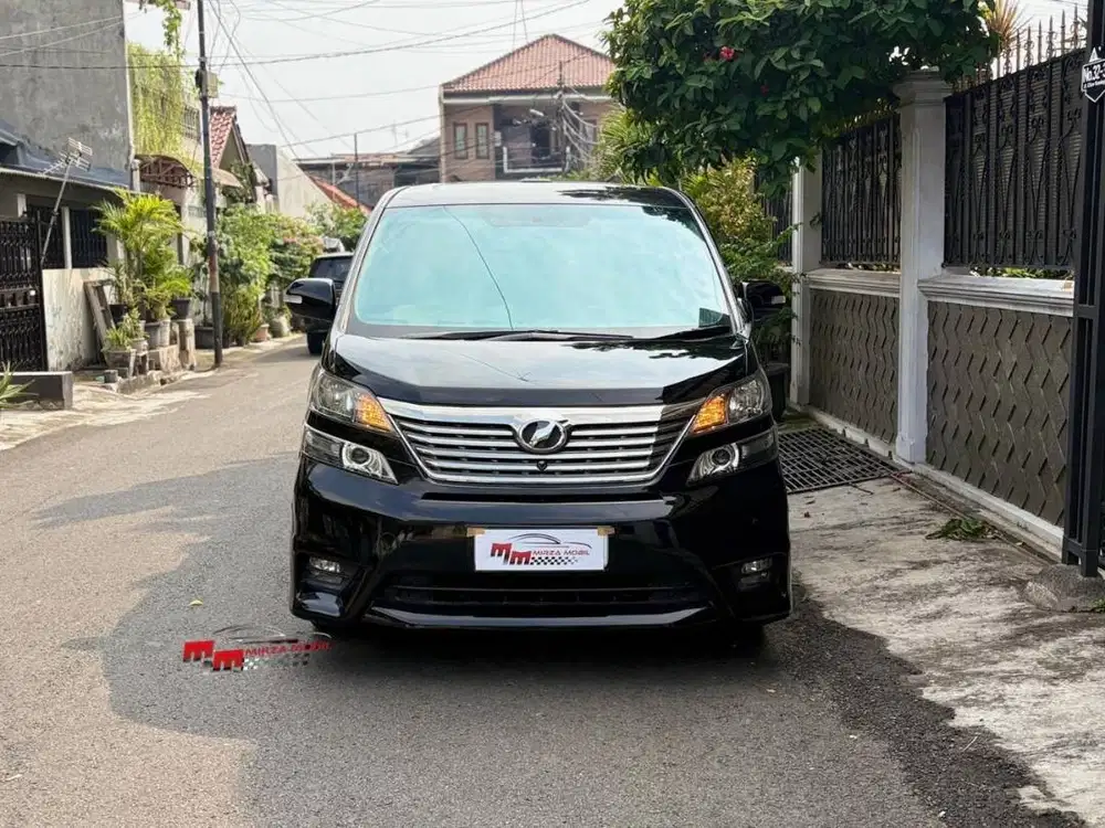 Toyota Vellfire Z Premiun Sound 2.4 AT 2010 CBU Hitam