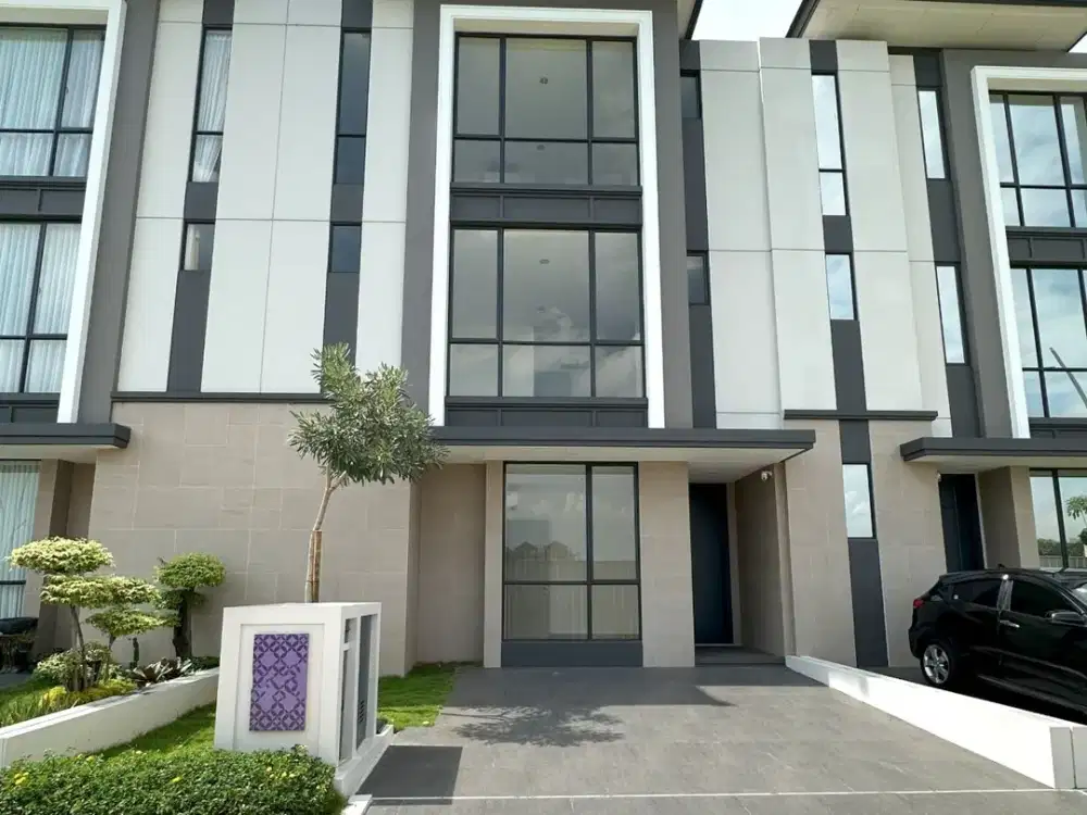 Rumah 3lt 8x14 112m 4KT Cluster Sentarum Asya JGC Jakarta Garden City