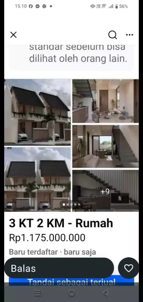 Dijual rumah baru