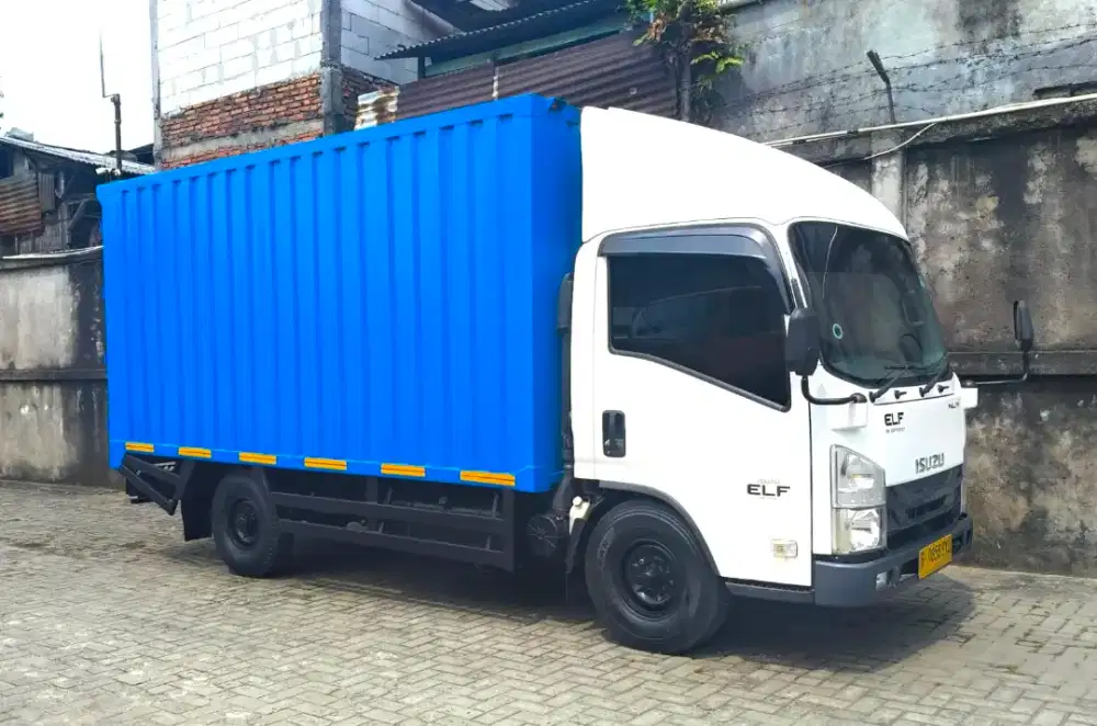 MULUS+banBARU MURAH CDE LONG Isuzu elf Engkel NLR L Box besi 2022 bok