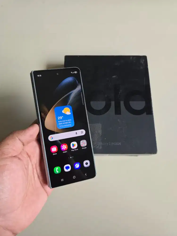 Samsung Z Fold 4 5G 512gb Graygreen SEIN Resmi Indo Normal Murah