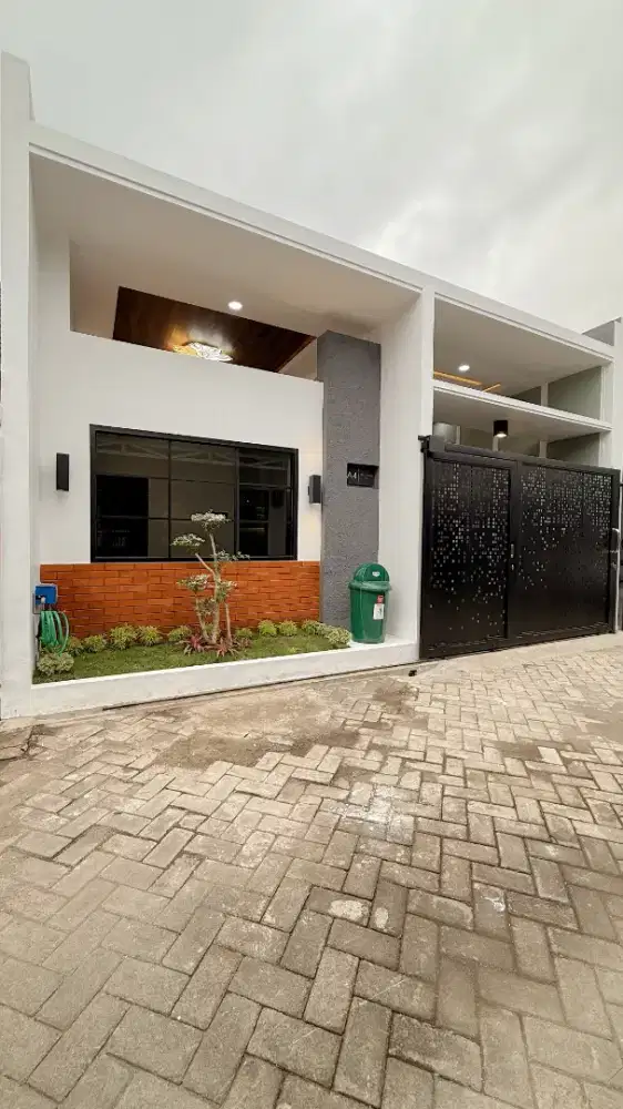 Rumah di jual full furnished di sukun