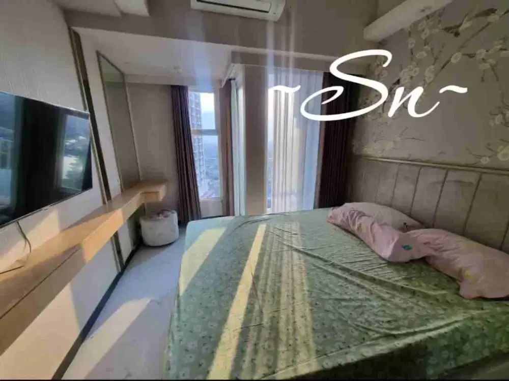 DIJUAL ATAU DISEWAKAN APARTEMEN CANTIK STUDIO FULL FURNISH  AMOR  PAKUWON CITY