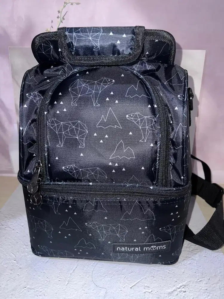 cooler bag natural moms