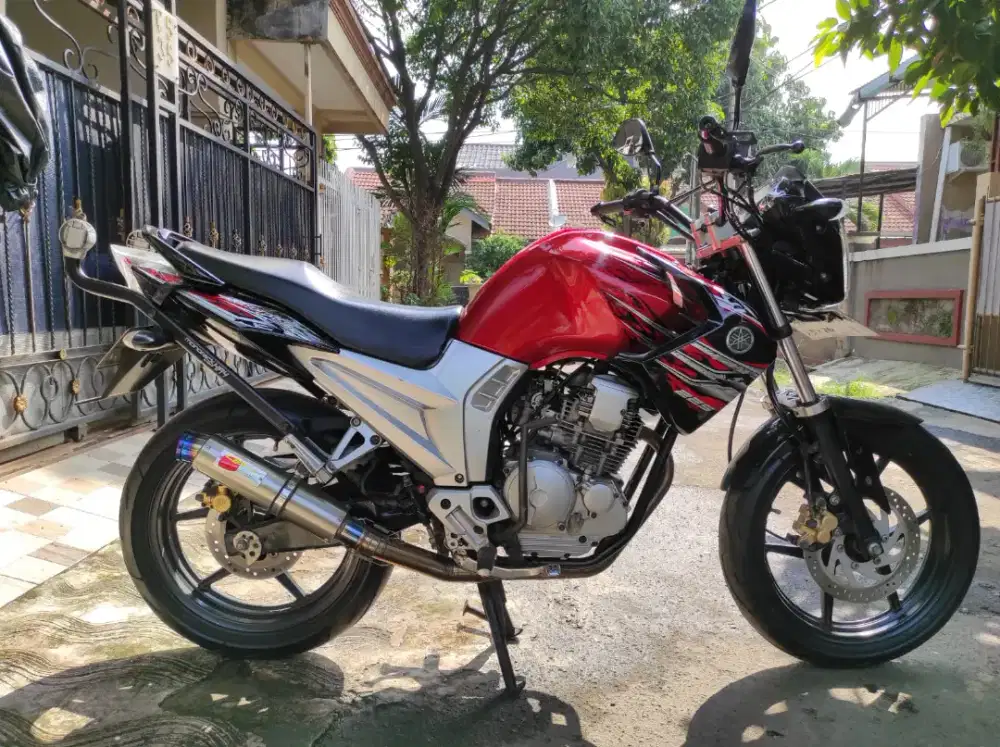Yamaha Scorpio 2012 Merah Hitam