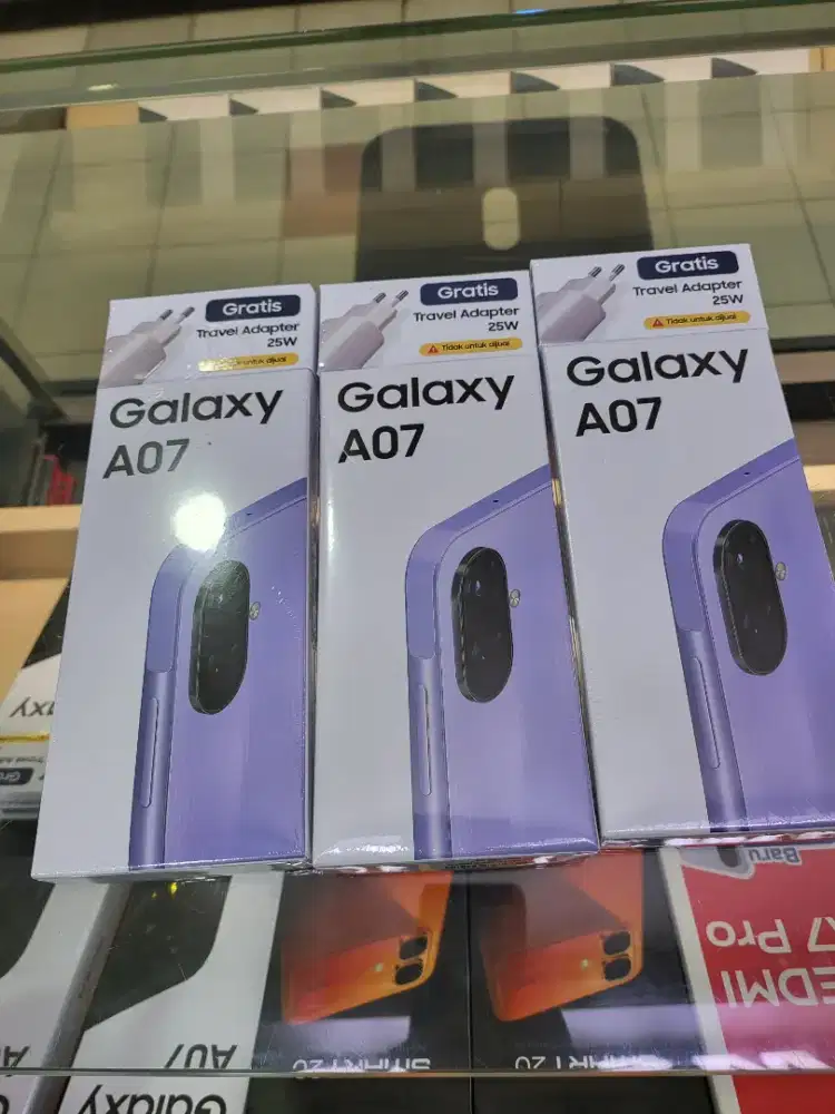Samsung a07 6/128 garansi resmi