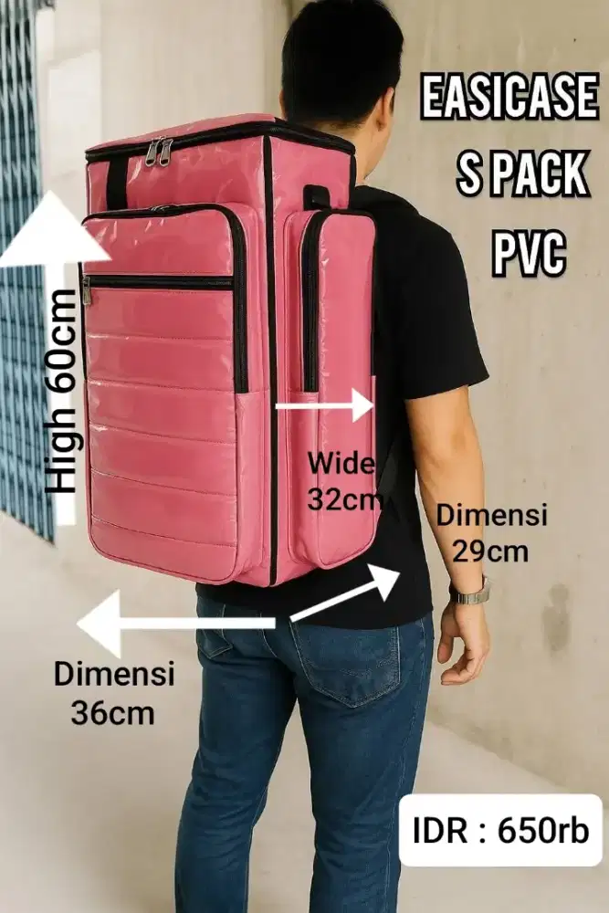 GIG BAG KEREN MULTIFUNGSI SECOND BERSIH TERAWAT KOKOH WITH TROLY MURAH