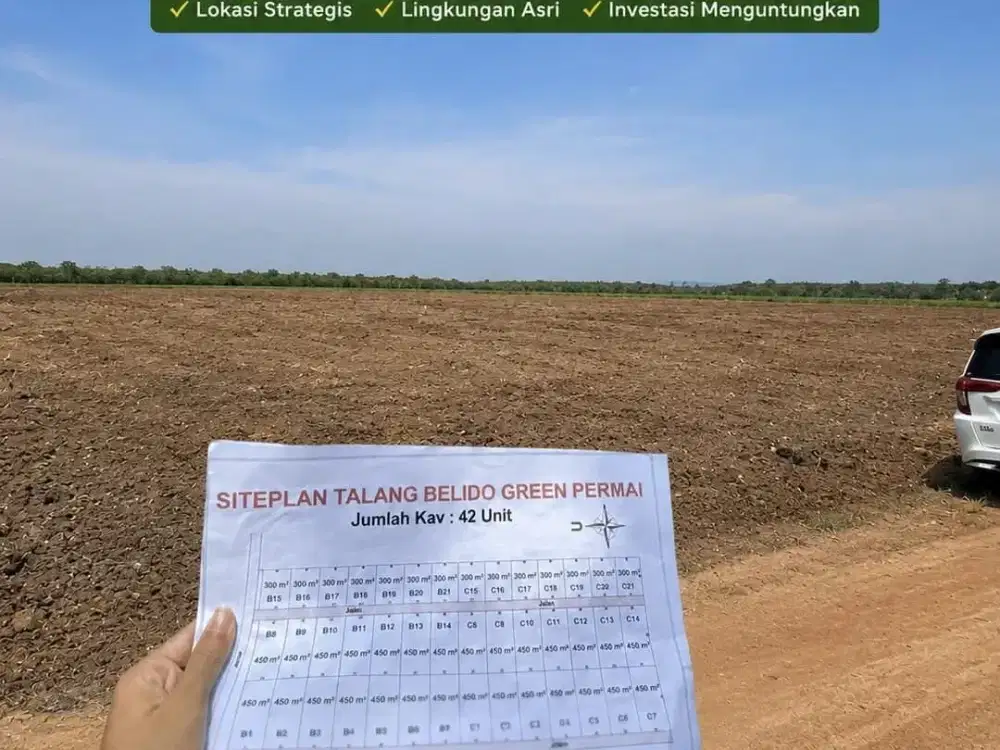 Tanah Kapling Murah Talang Belido Kebun 9