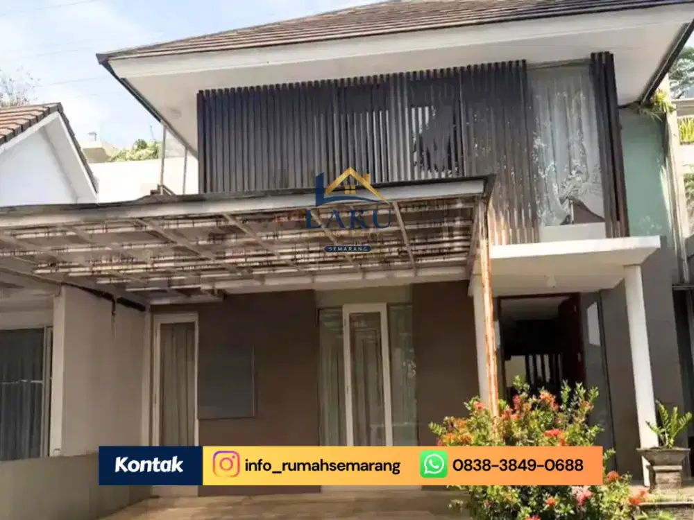 umah Mewah CitraSun Garden Banyumanik Full Furnished Dekat Undip Tol