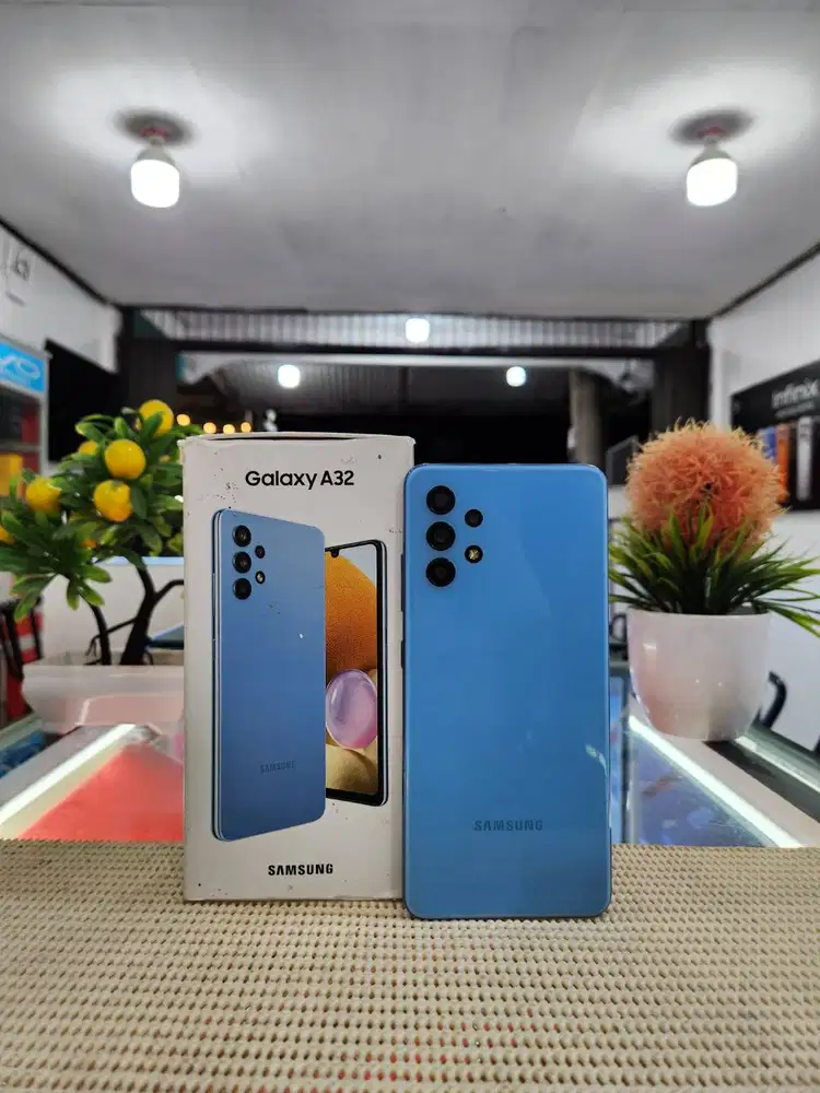 Samsung A32 Ram 8Gb/ 128Gb Fullset Mulus Original 100% Bergaransi
